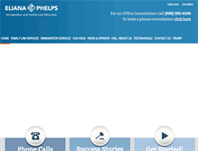 Tablet Screenshot of phelpsattorneys.com